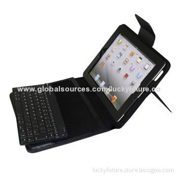 Portable Detachable 84-key Bluetooth V3.0 Connection Keyboard for iPad 2/3/4, Black